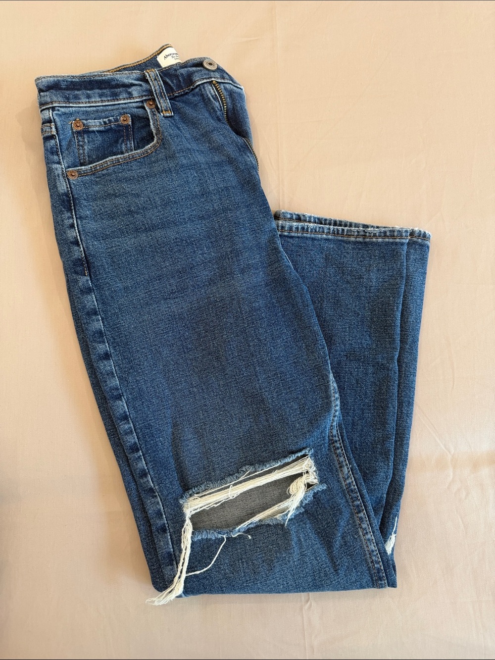 Abercrombie & Fitch High Rise Denim